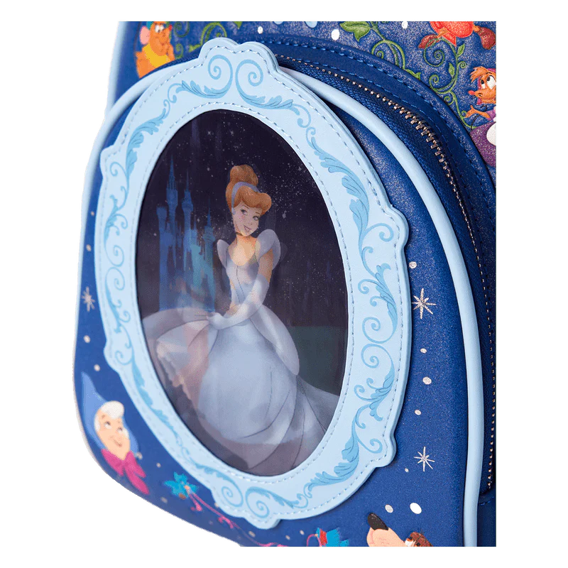 Loungefly Cinderella 75th Anniversary Royal Ball Lenticular Mini Backpack - Image 4