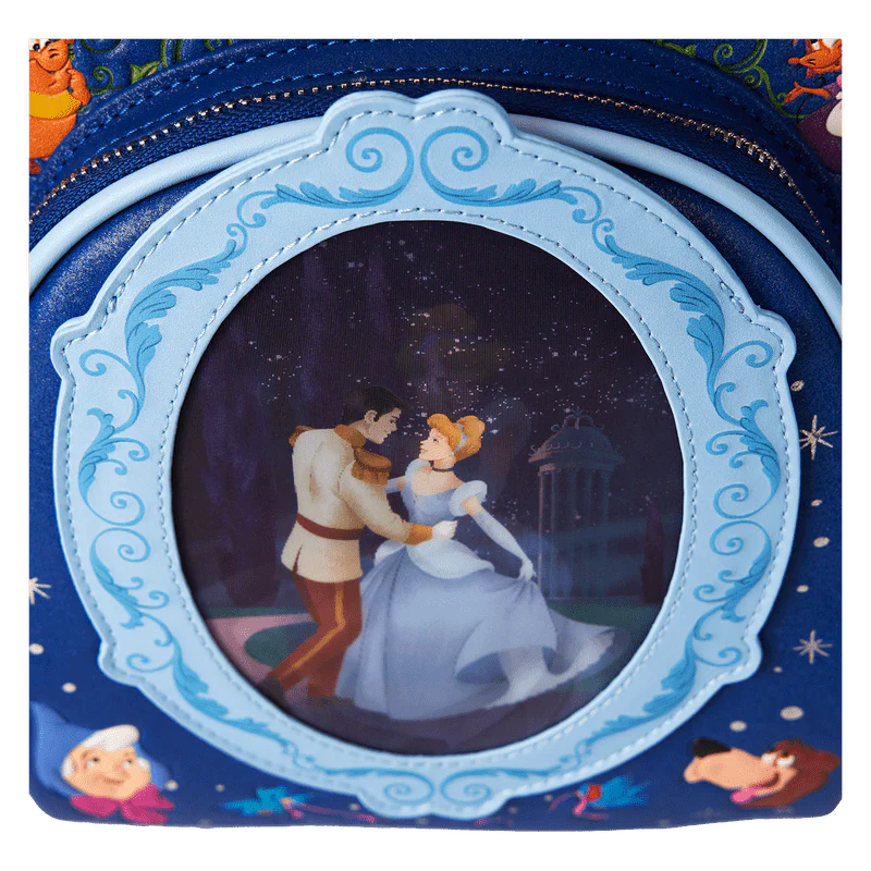 Loungefly Cinderella 75th Anniversary Royal Ball Lenticular Mini Backpack - Image 5