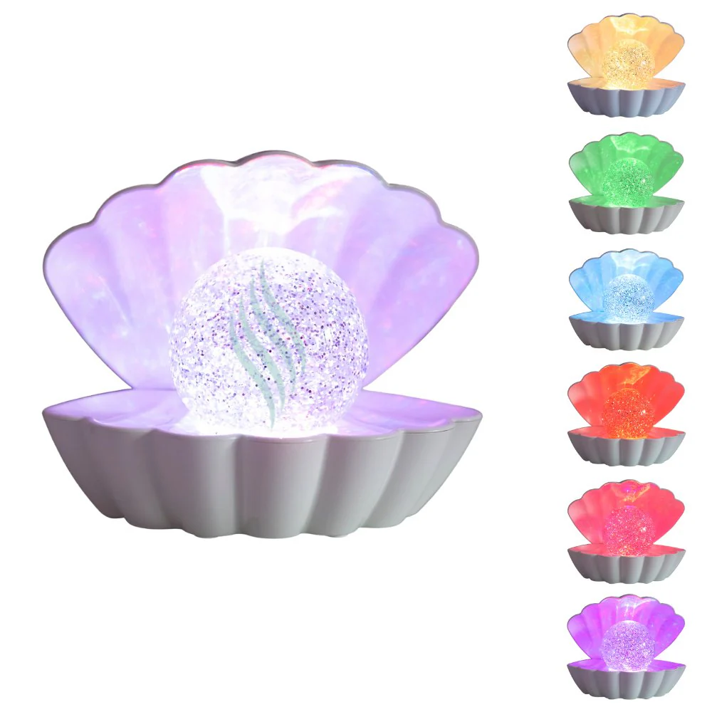 Colour LED Clam - Black Pearl - Image 4