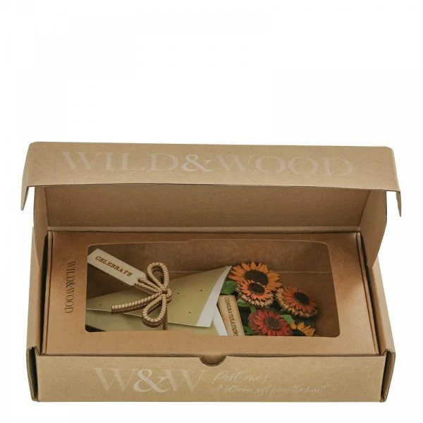 Congratulations 3D Flower Figurine Card - Image 8