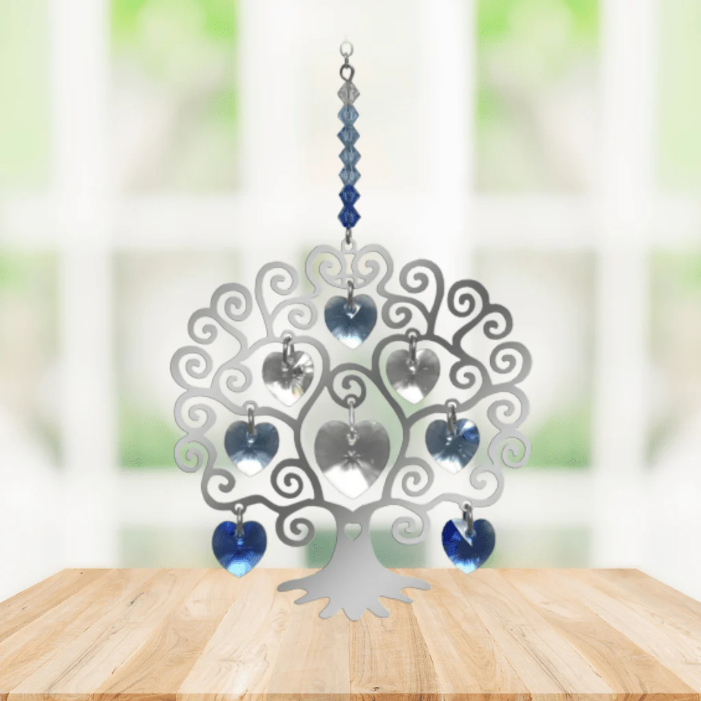 Tree of Life Winter Crystal Suncatcher – Pure Radiance | Wild Things - Image 2