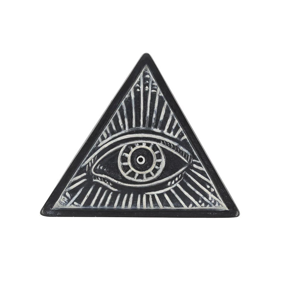 Resin Incense Holder - All Seeing Eye
