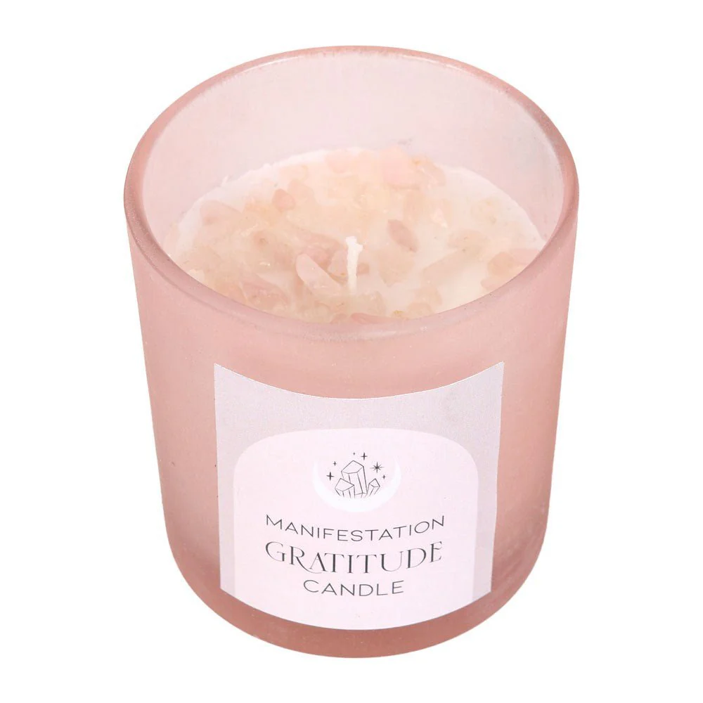 Crystal Chip Candle - Gratitude - Image 3