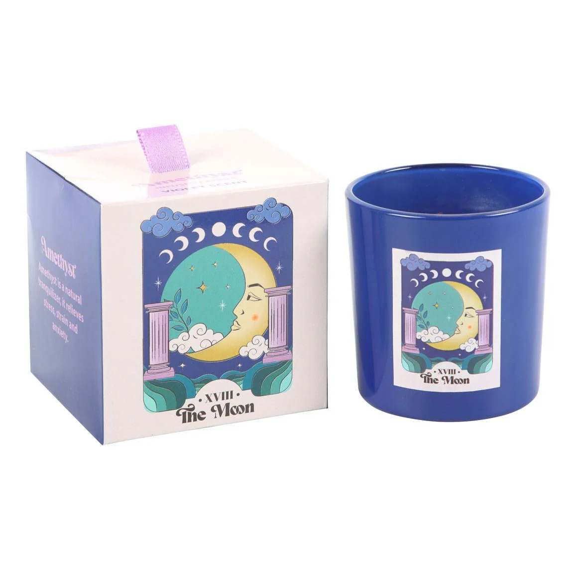 Crystal Chip Candle - The Moon