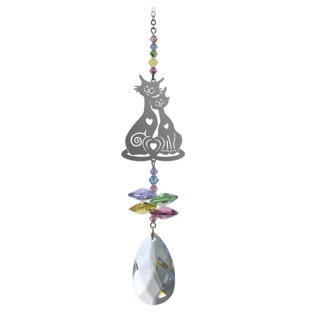 Wild Things Crystal Fantasy Small - Cats In Love Confetti