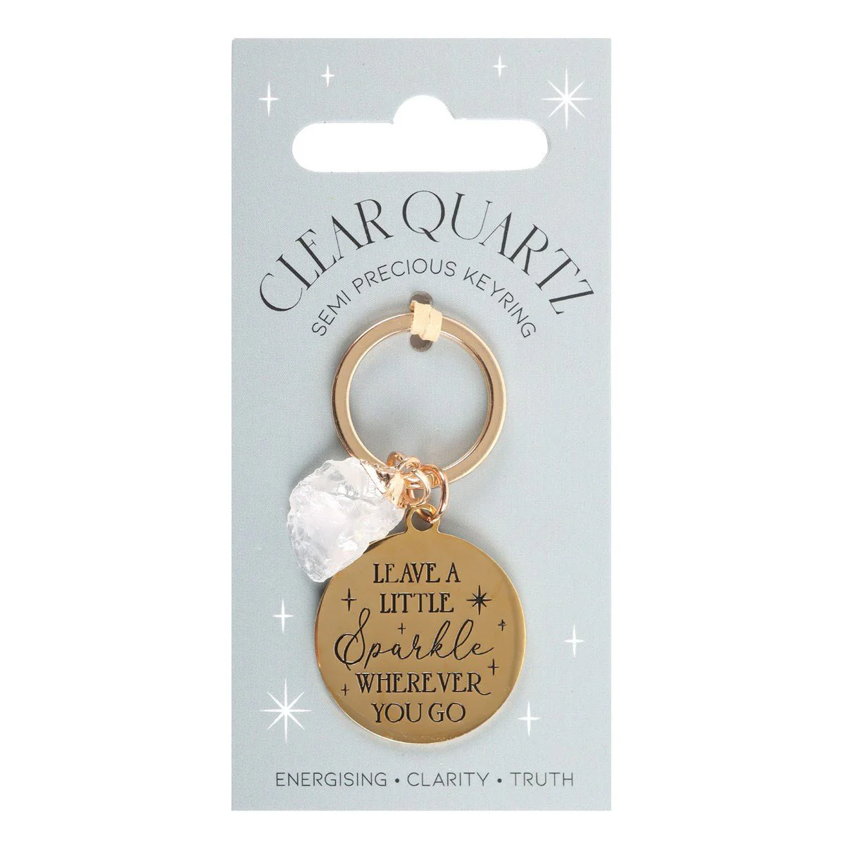 Crystal Keyring - Leave A Little Sparkle
