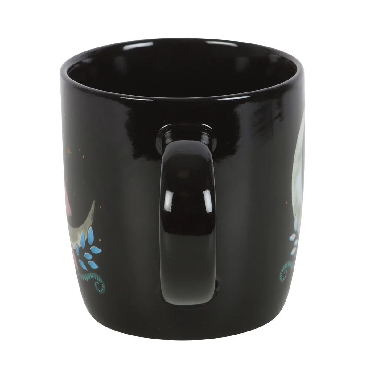 Dark Forest Mystical Moon Ceramic Mug - Image 2
