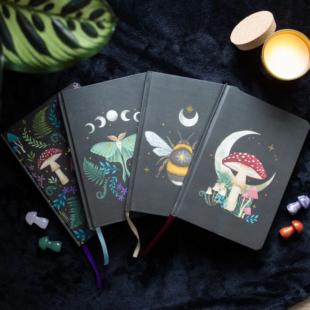 Dark Forest Print A5 Notebook - Image 6