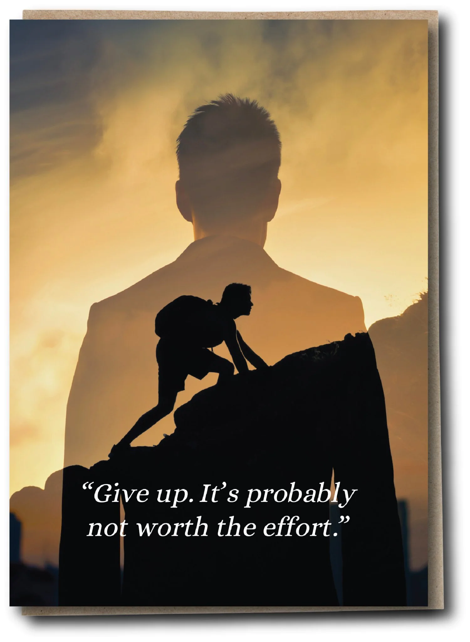 Demotivation - Effort