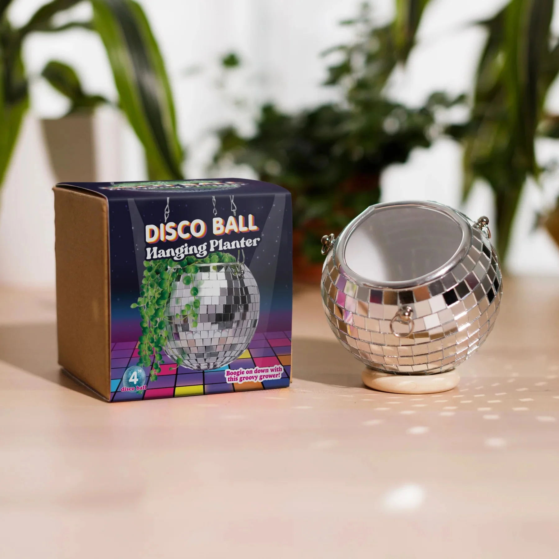 Disco Ball Hanging Planter - Image 3