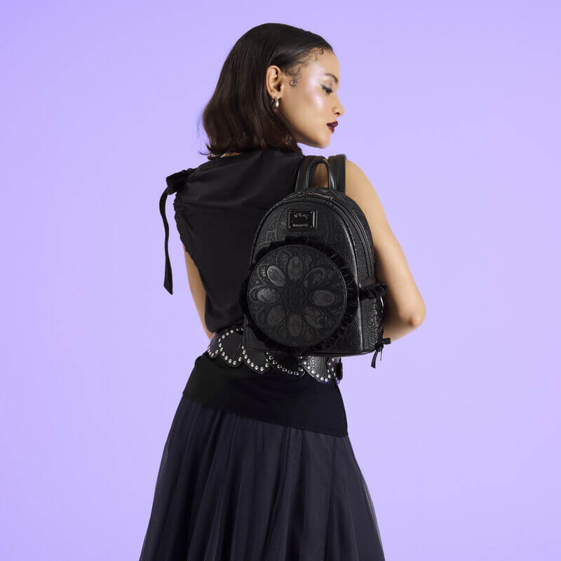 Loungefly Disney Villains Stained Glass Mini Backpack - Image 6