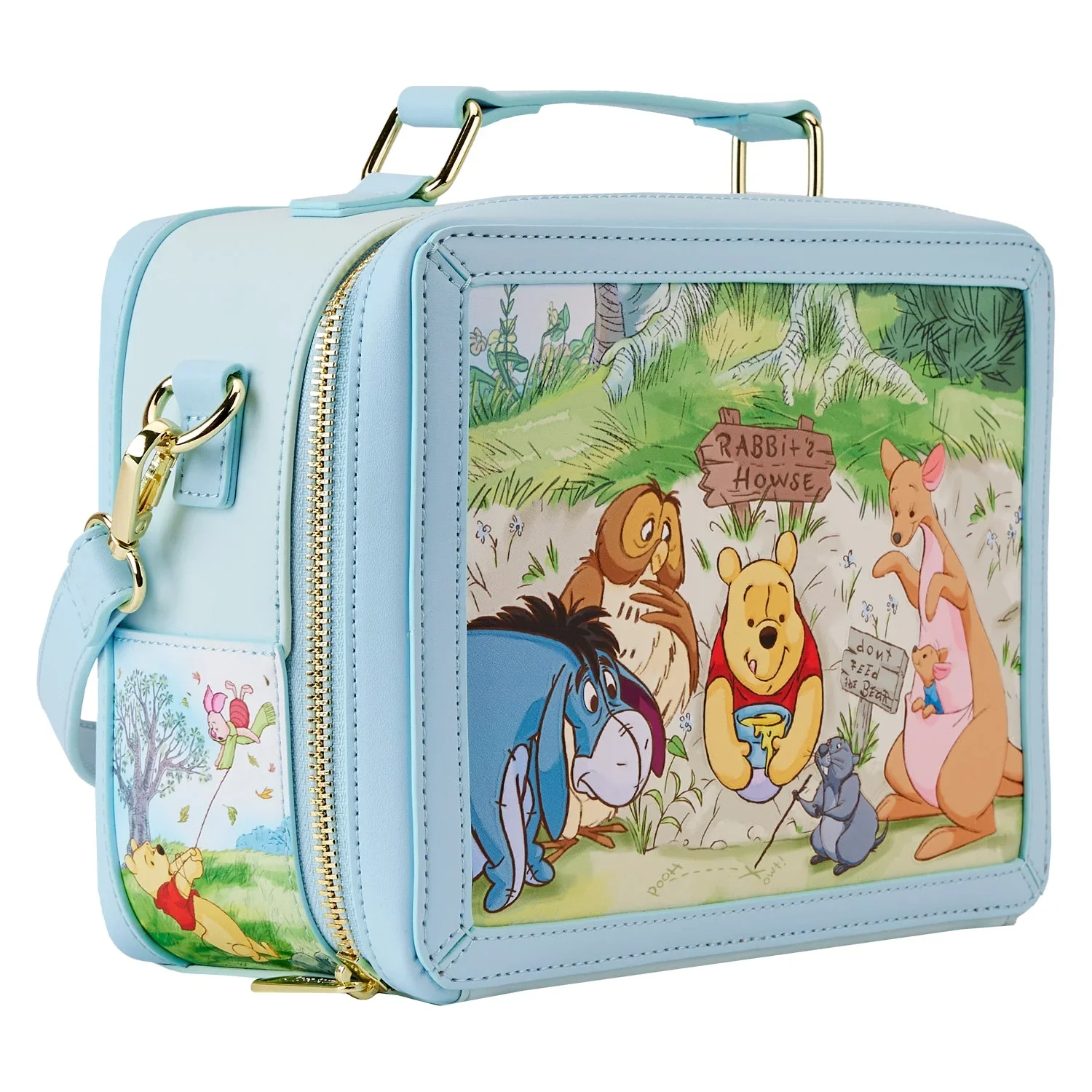 Loungefly Disney Winnie the Pooh Lunchbox Crossbody Bag - Image 2