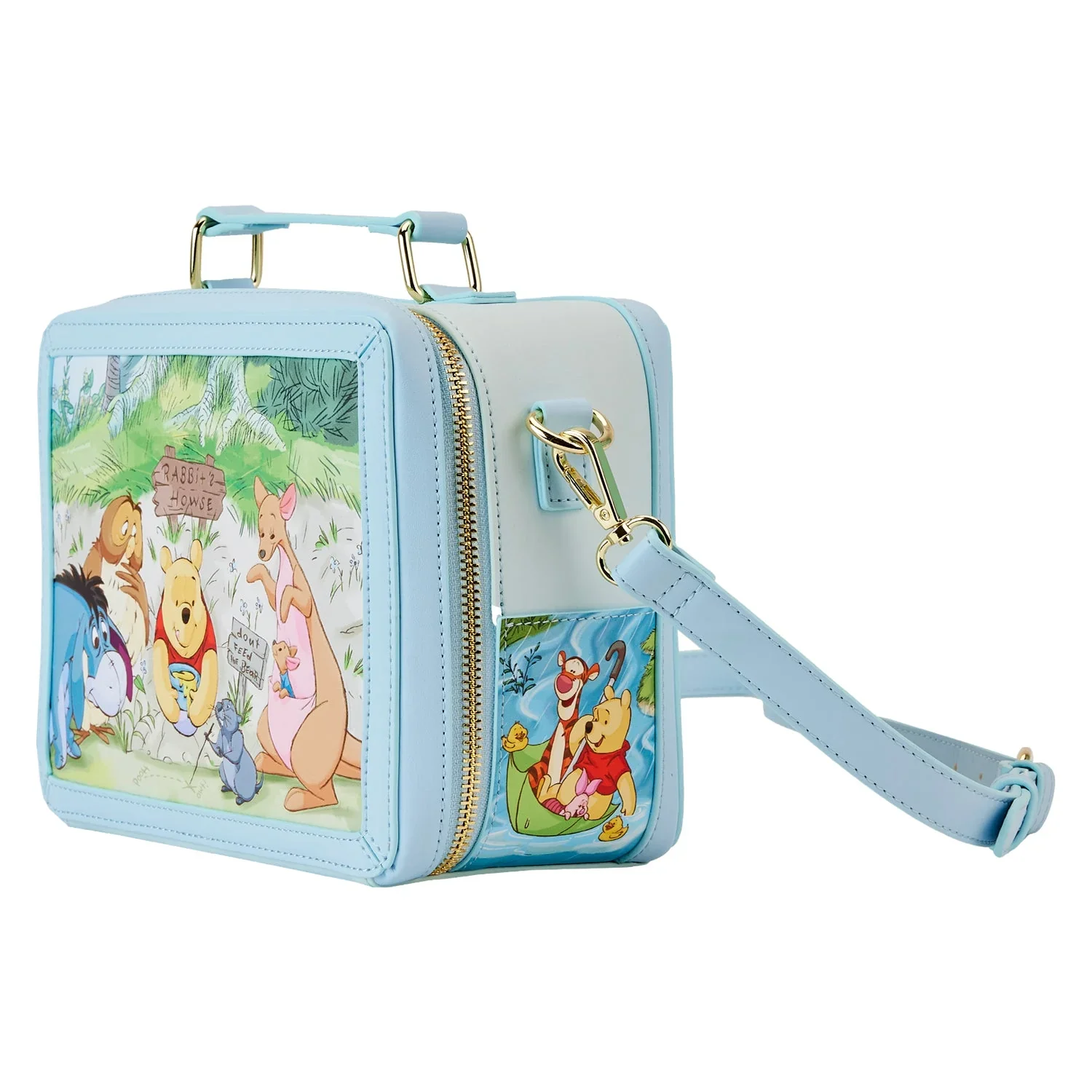Loungefly Disney Winnie the Pooh Lunchbox Crossbody Bag - Image 3