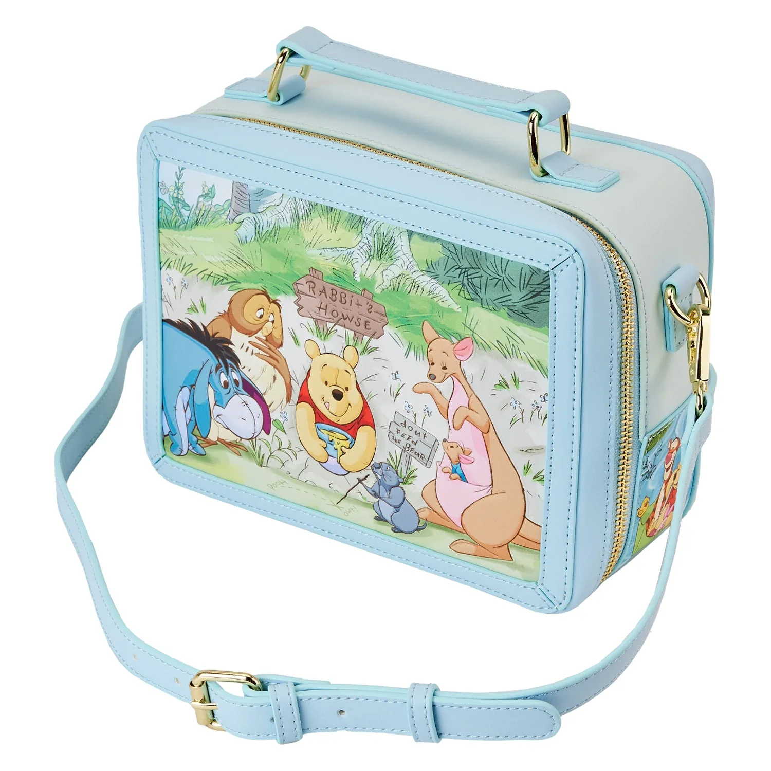 Loungefly Disney Winnie the Pooh Lunchbox Crossbody Bag - Image 4