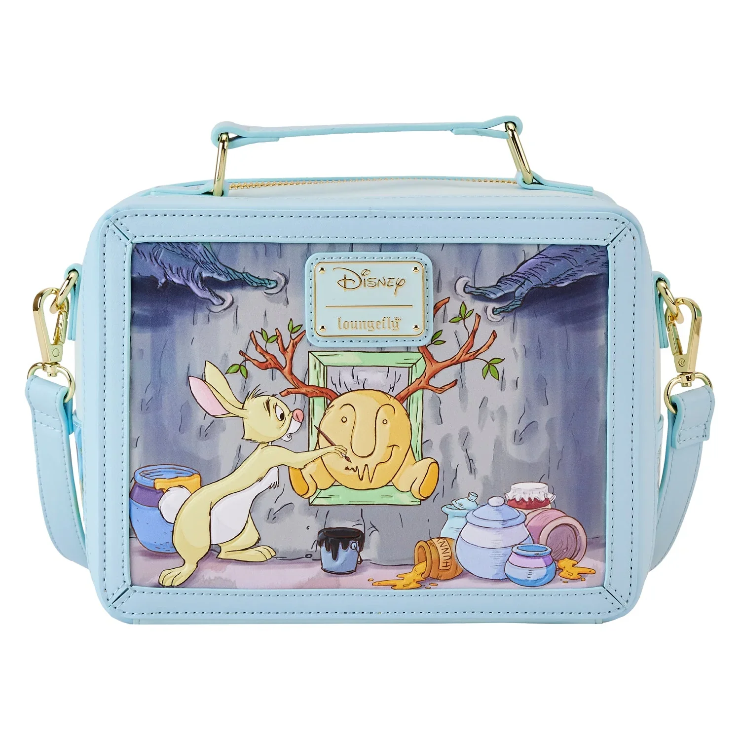 Loungefly Disney Winnie the Pooh Lunchbox Crossbody Bag - Image 5