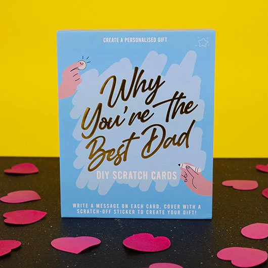 DIY Scratch Cards - Dad