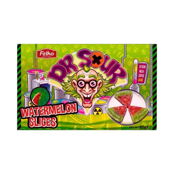 Dr Sour Sour Watermelon Slices Theatre Box 90g