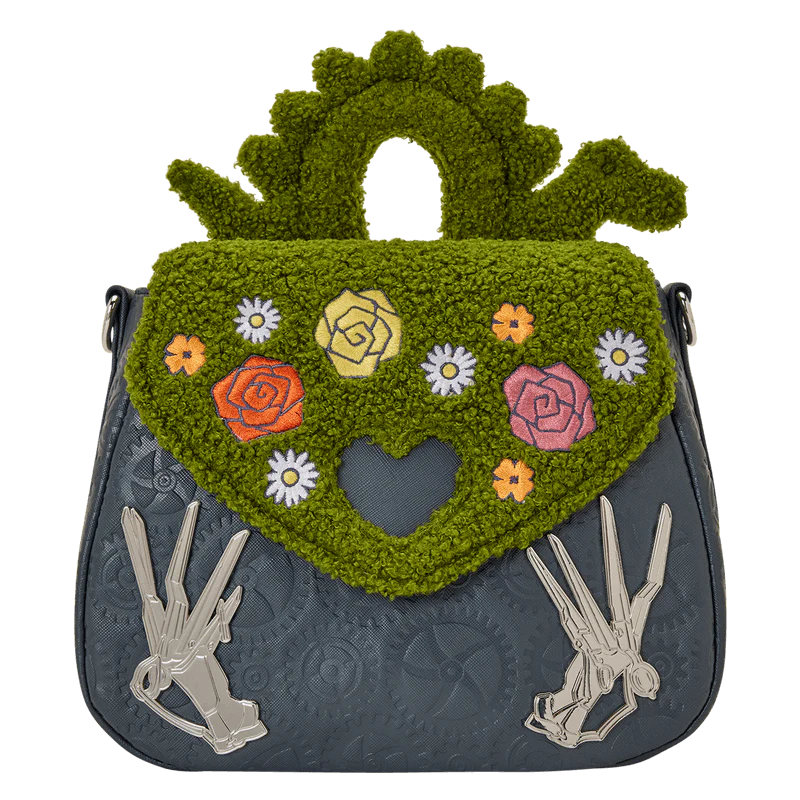 Loungefly Edward Scissorhands Sherpa Crossbody Bag
