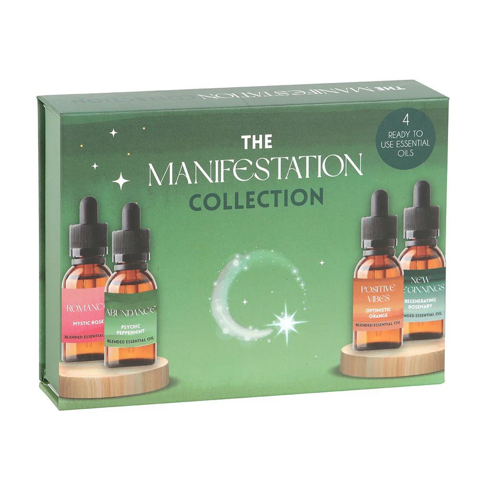 Manifestation Essential Oils Gift Set β 4 Blended Oils