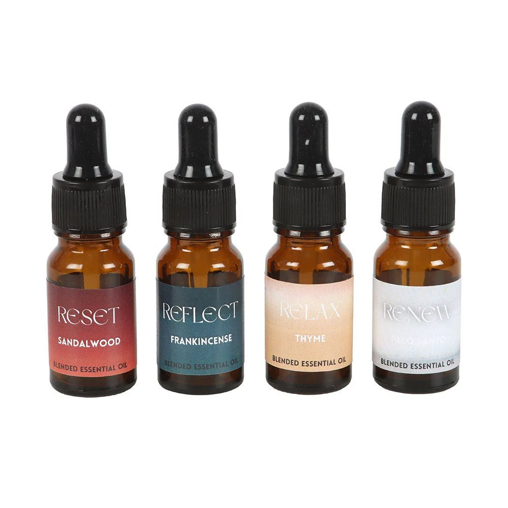 Meditation Essential Oils Gift Set β 4 Grounding Blends - Image 4