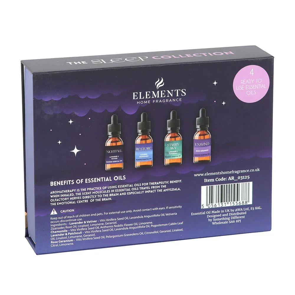 Sleep Essential Oils Gift Set β 4 Relaxing Blends - Image 3