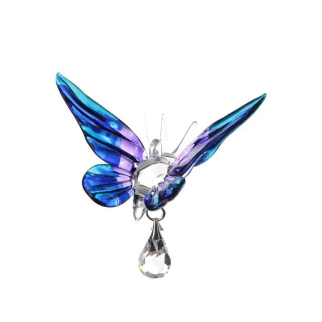 Wild Things Fantasy Glass Flying - Butterfly Purple