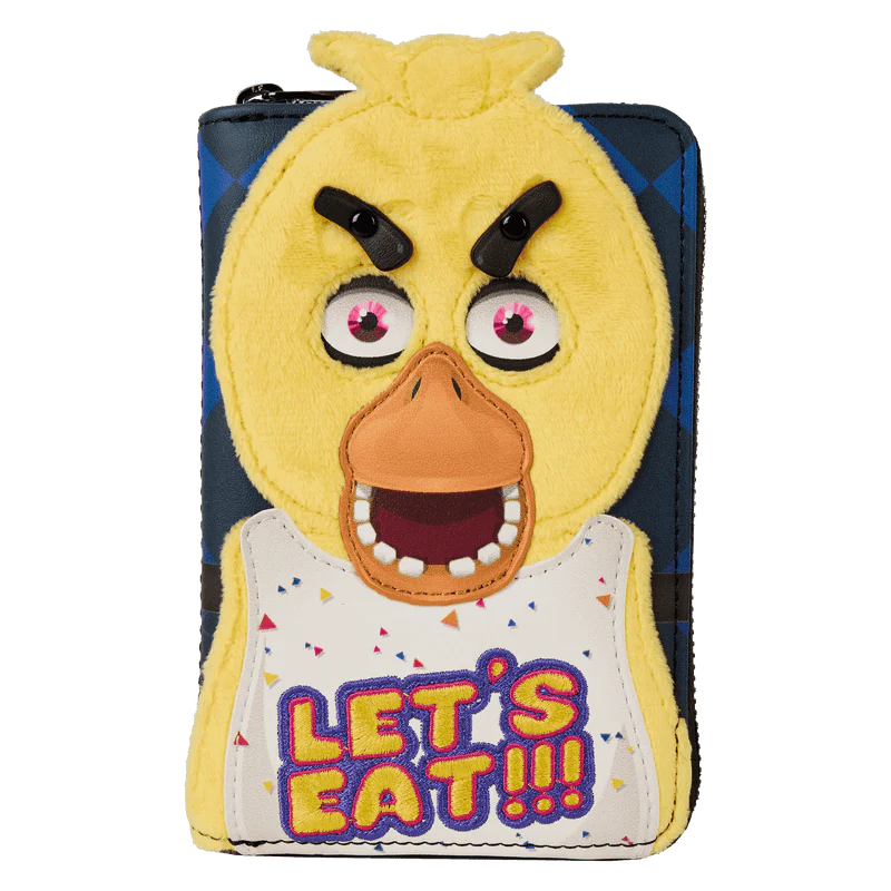 Loungefly Five Nights at Freddy's Chica Plush Cosplay Zip Around Wallet - Image 2