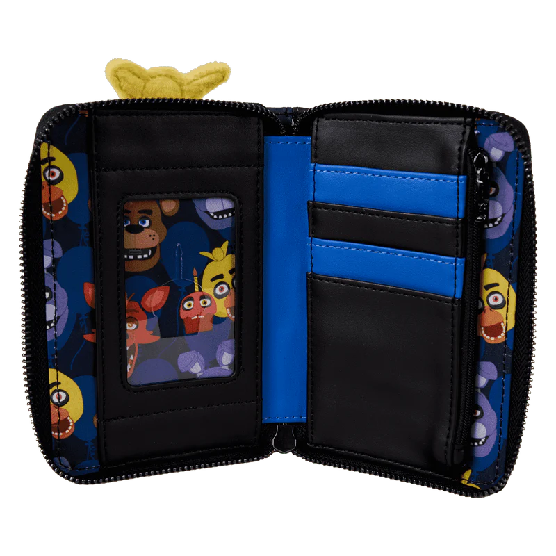 Loungefly Five Nights at Freddy's Chica Plush Cosplay Zip Around Wallet - Image 5