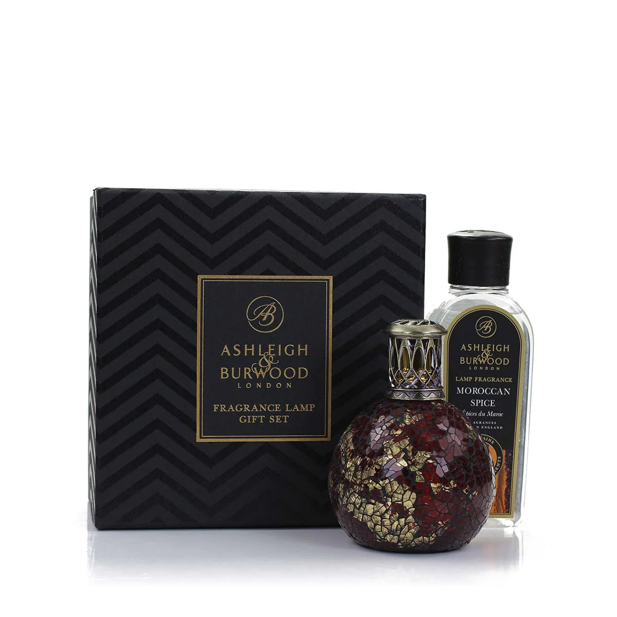 Fragrance Lamp Gift Set - Dragon's Eye & Moroccan Spice