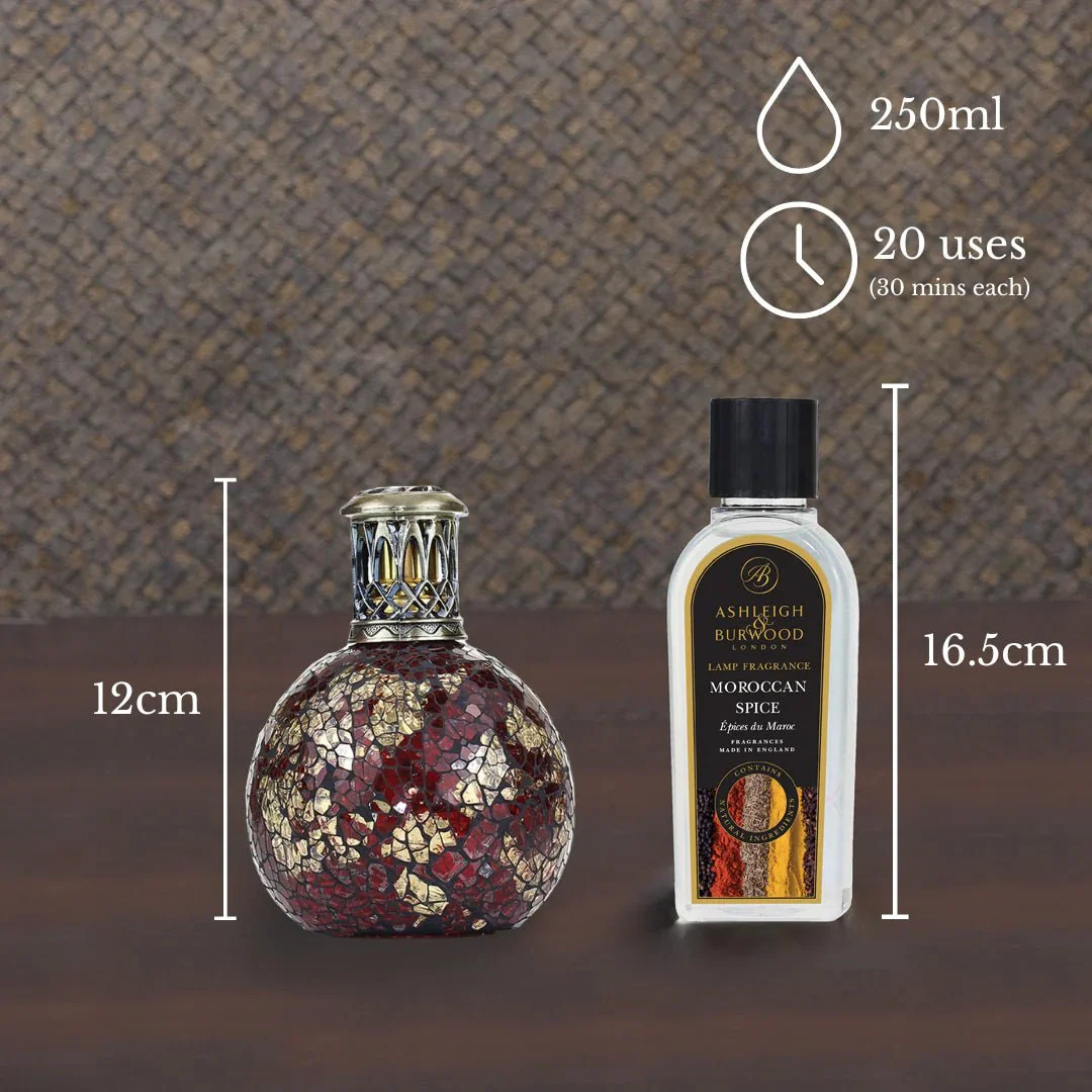 Fragrance Lamp Gift Set - Dragon's Eye & Moroccan Spice - Image 3