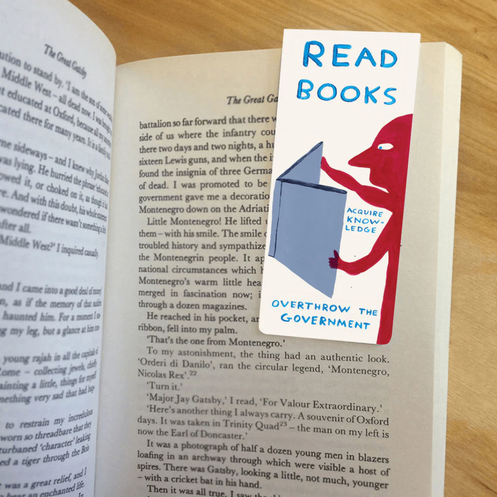 Funny Magnetic Bookmark – Read Books by David Shrigley - Image 2