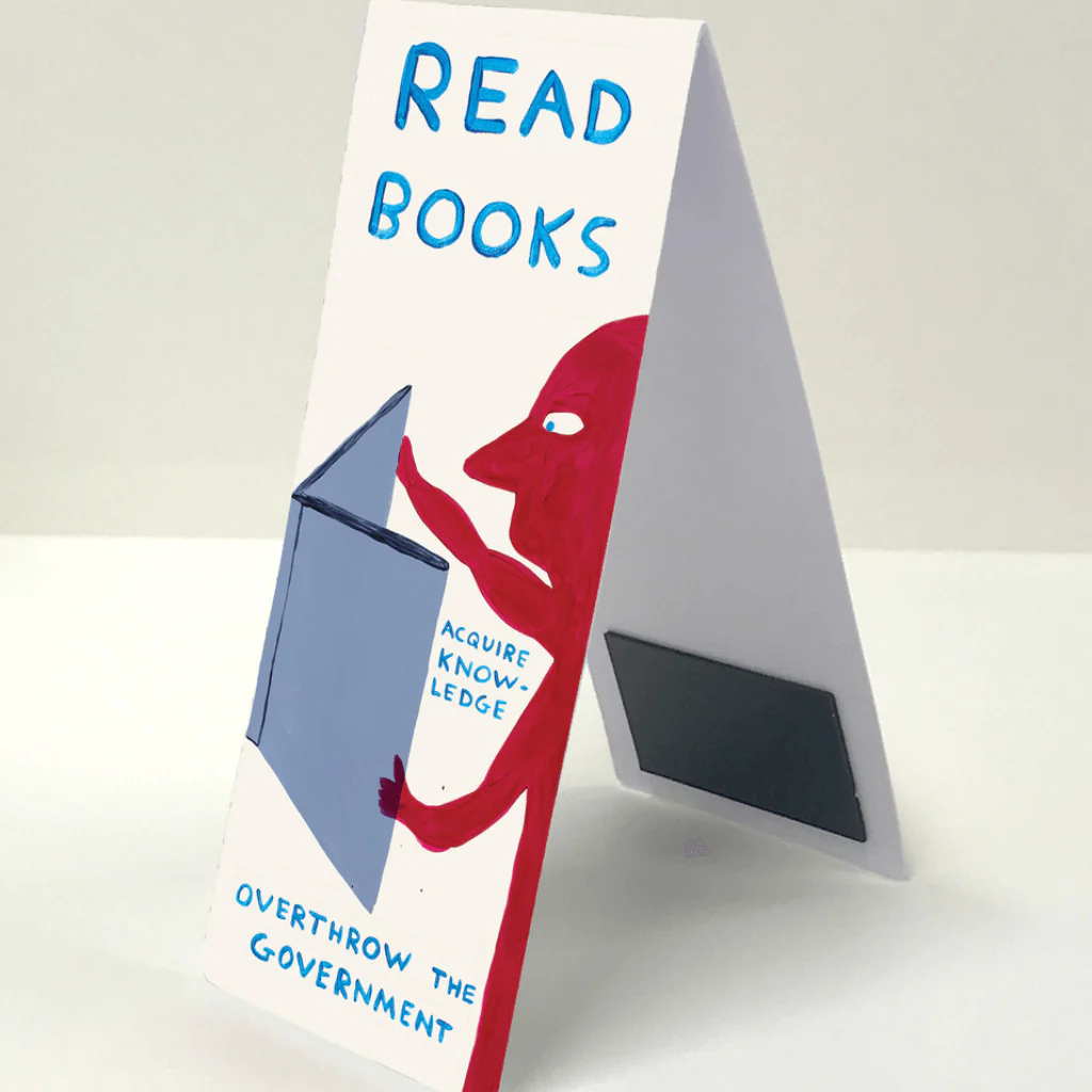Funny Magnetic Bookmark – Read Books by David Shrigley - Image 4