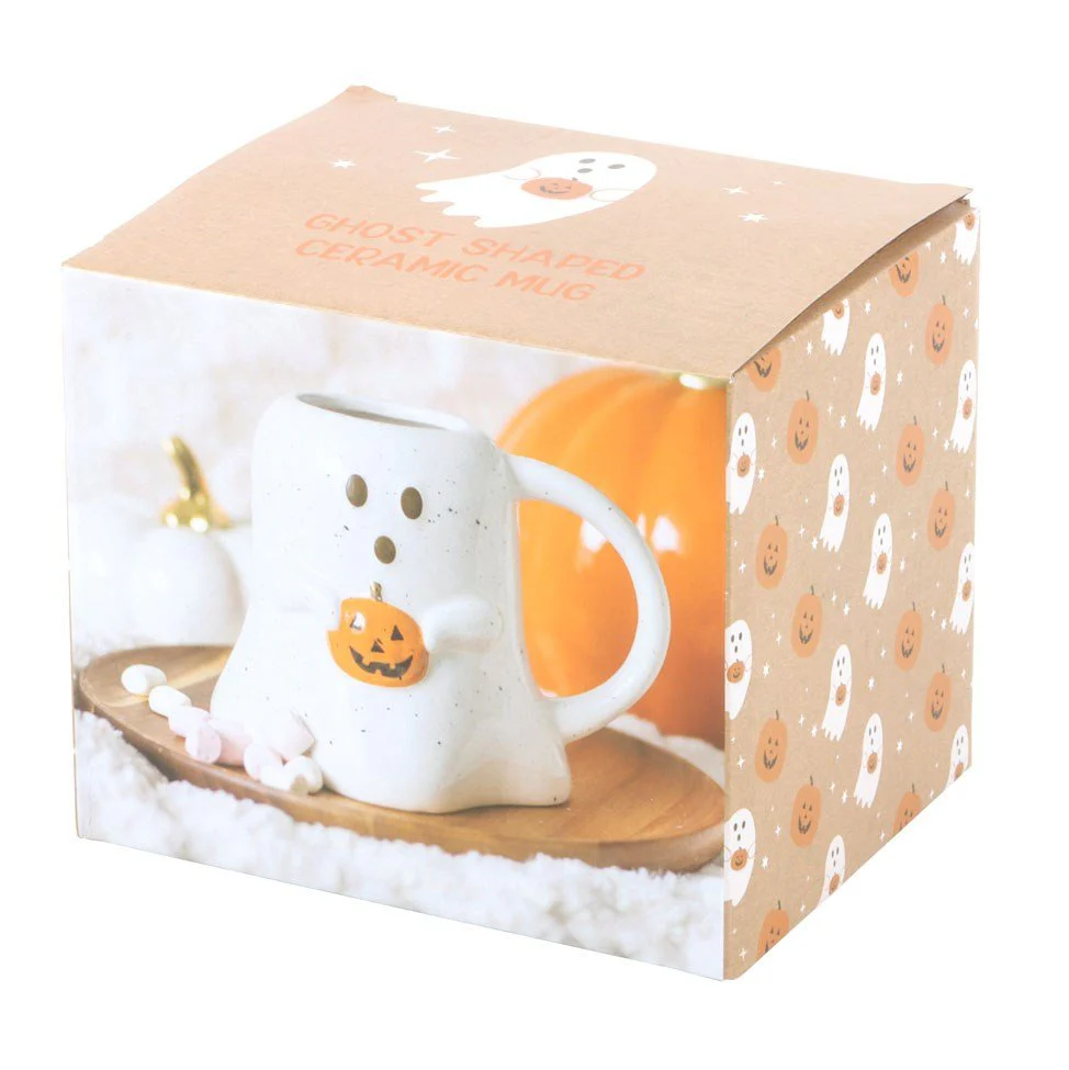 Ghost Shaped Ceramic Mug - Image 4