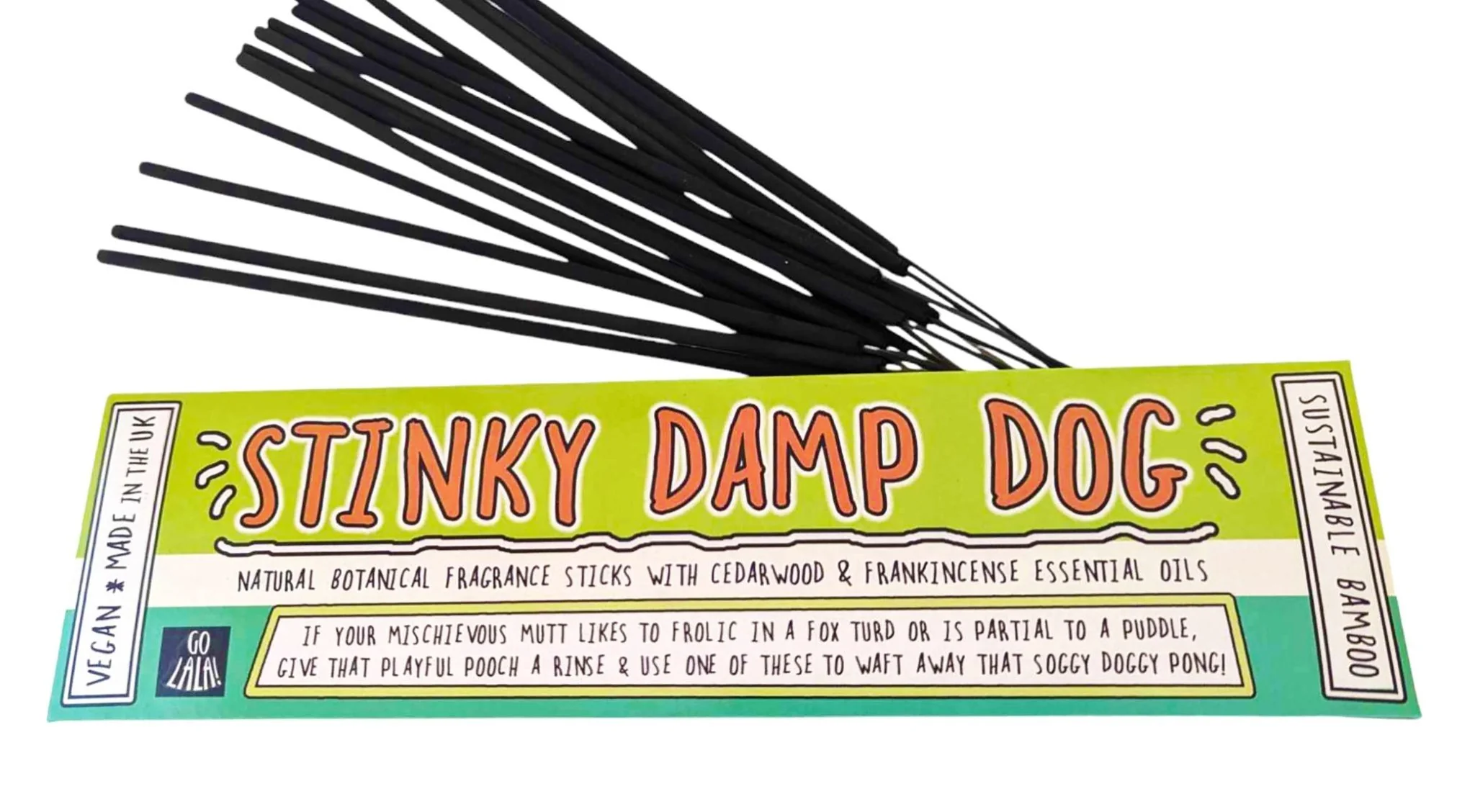 Go La La Stinky Damp Dog Incense Sticks - Image 2