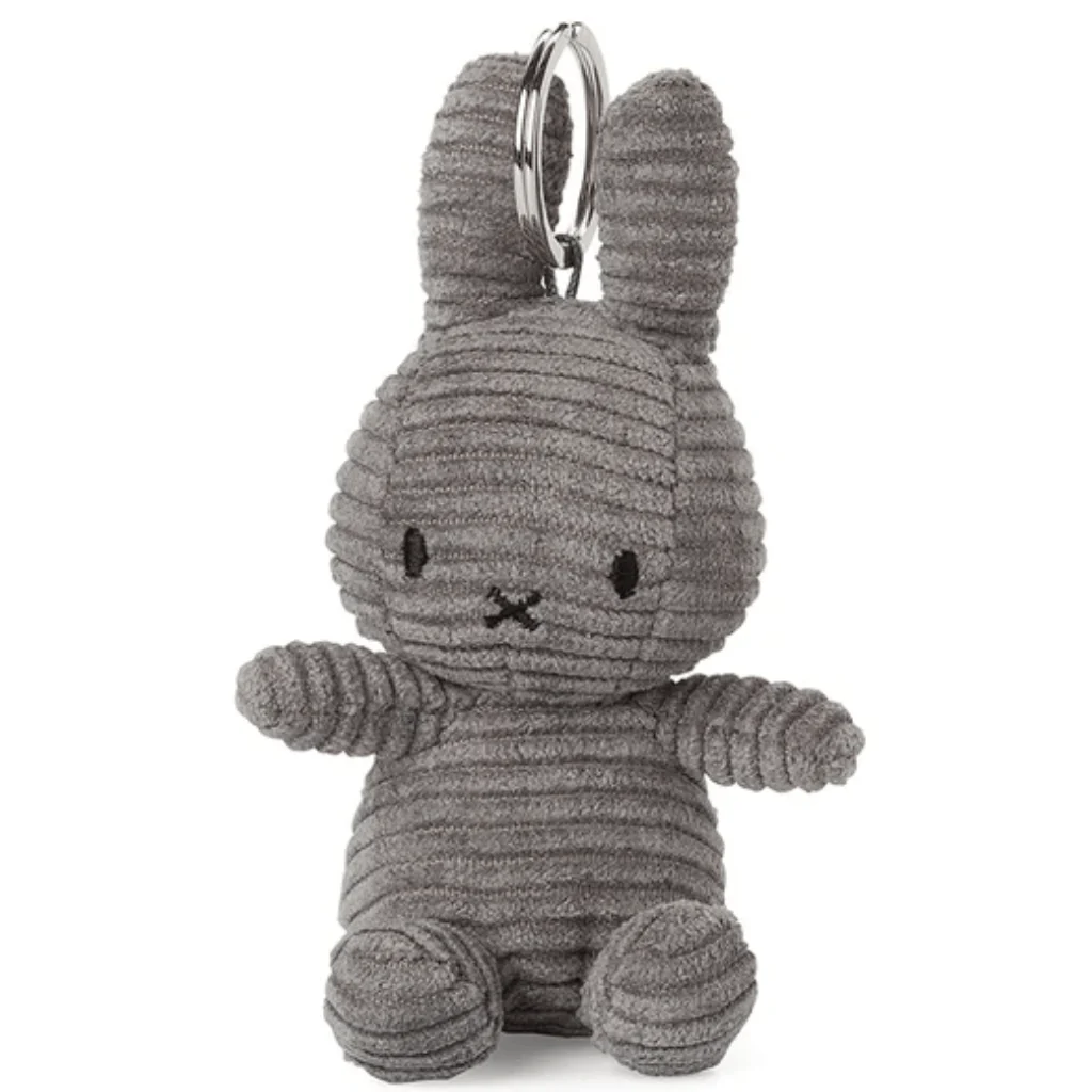 Grey Miffy Corduroy Keyring – Bon Ton Toys