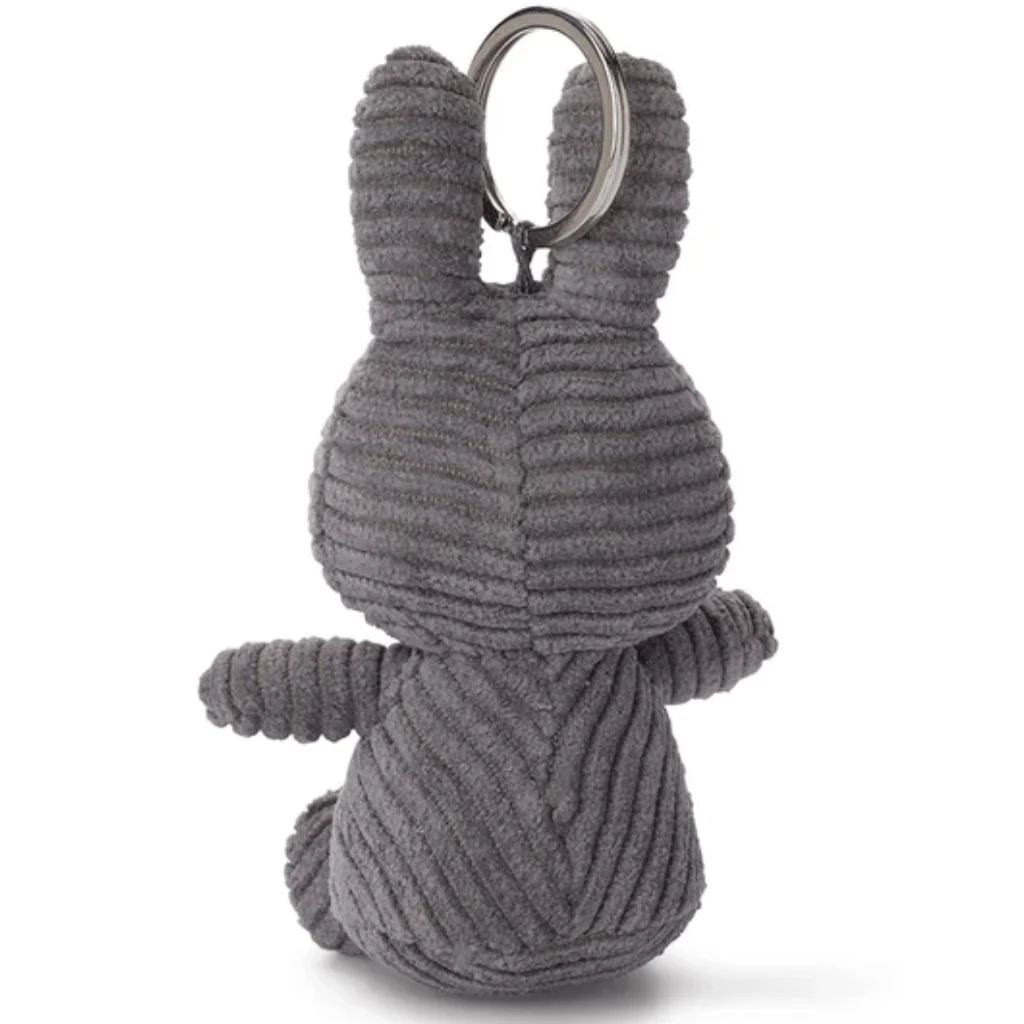 Grey Miffy Corduroy Keyring – Bon Ton Toys - Image 3