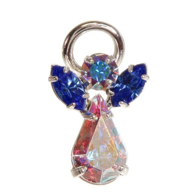 Wild Things Guardian Angel Pin - Sapphire