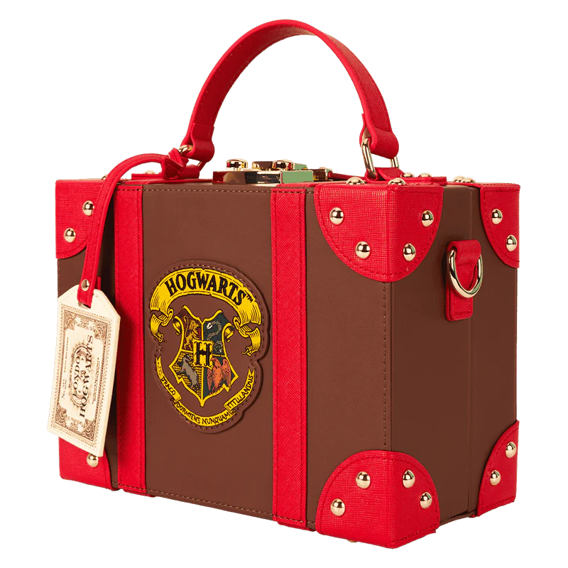 Loungefly Harry Potter Hogwarts Express Luggage Trunk Crossbody Bag - Image 2
