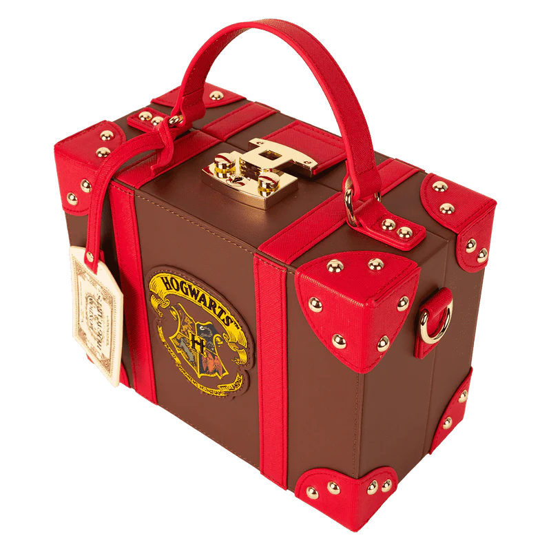 Loungefly Harry Potter Hogwarts Express Luggage Trunk Crossbody Bag - Image 3