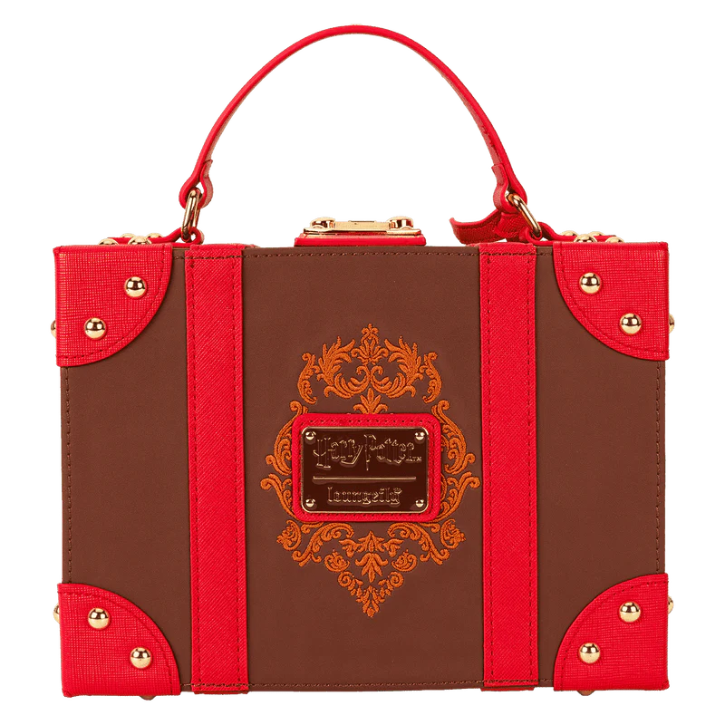 Loungefly Harry Potter Hogwarts Express Luggage Trunk Crossbody Bag - Image 6