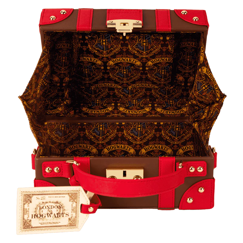 Loungefly Harry Potter Hogwarts Express Luggage Trunk Crossbody Bag - Image 7
