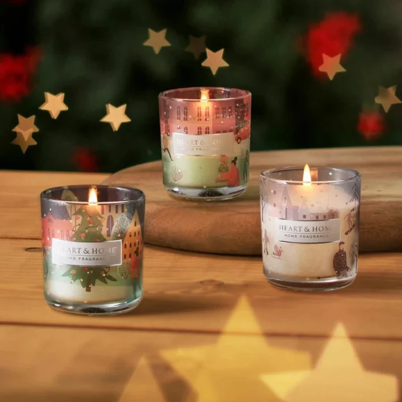Heart & Home Mini Candle Collection β Festive Trio - Image 2