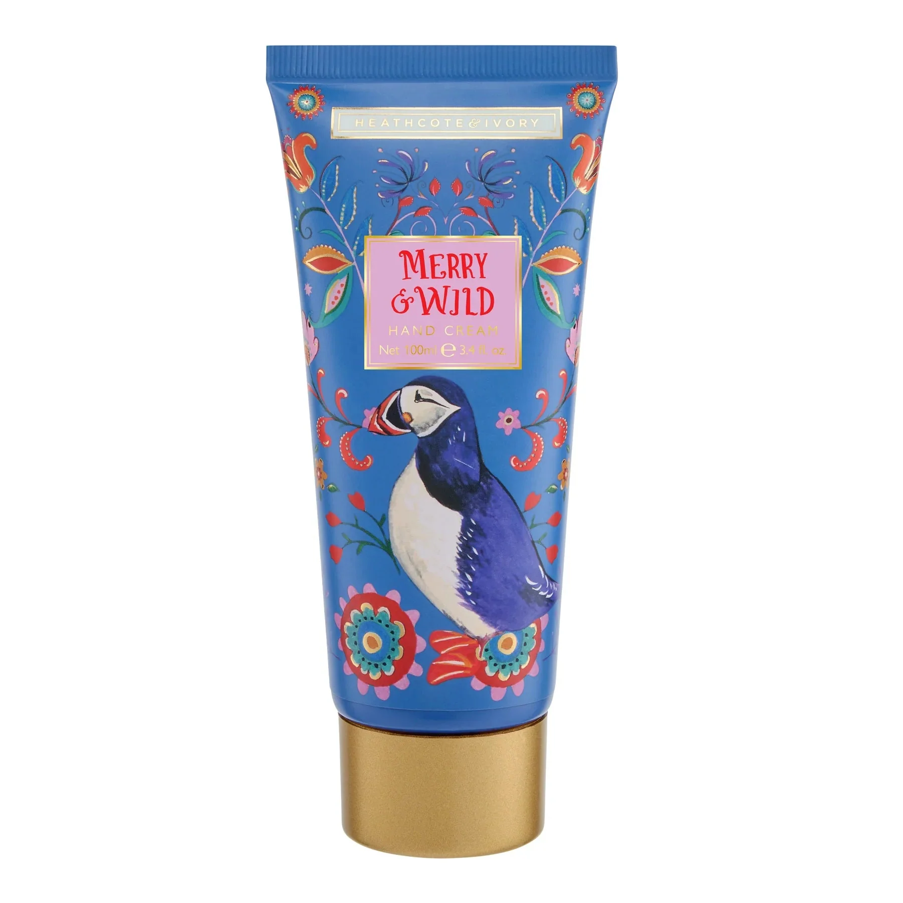 Heathcote & Ivory Merry and Wild Hand Cream in Tin Gift Set, 100ml - Image 3