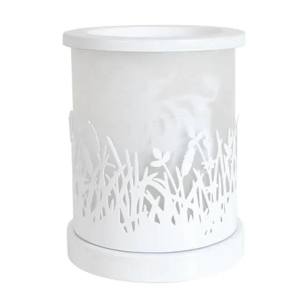 Highland Cow White Electric Wax Melt Burner