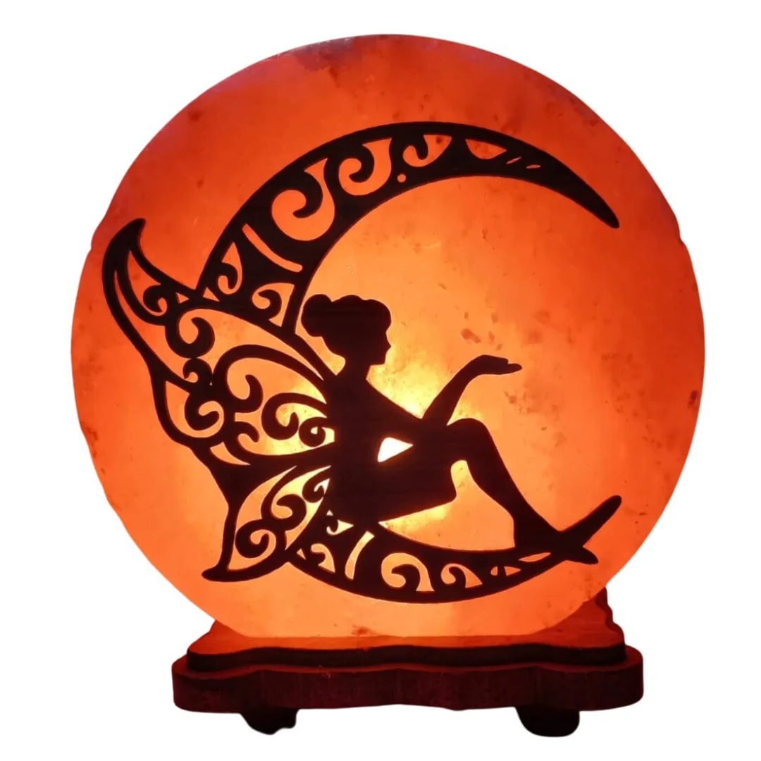 Himalayan Salt Lamp Crafted - Fairy