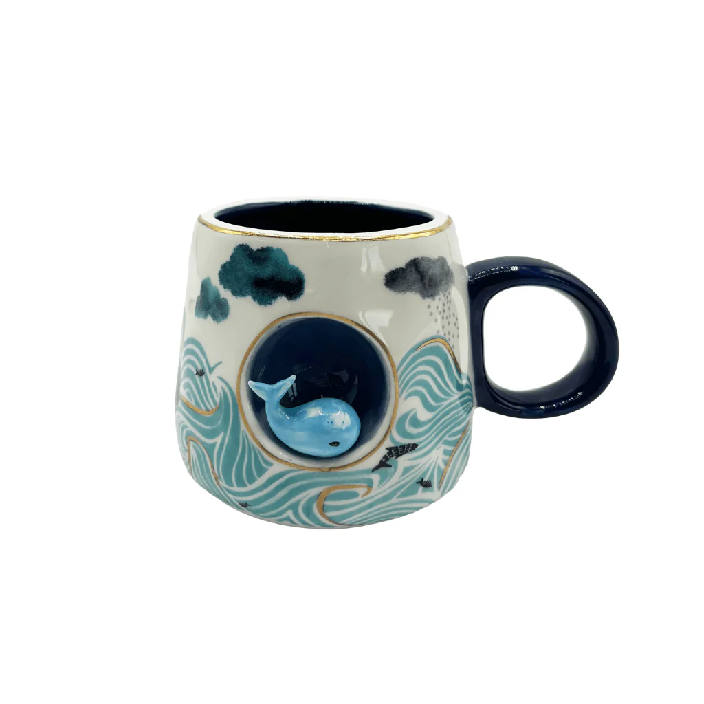 House of Disaster By The Sea 3D Whale Cup