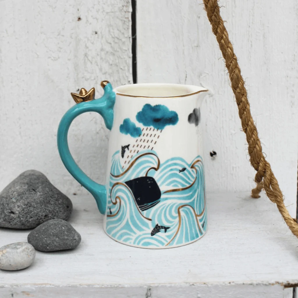 House of Disaster By The Sea Whale Jug - Image 6