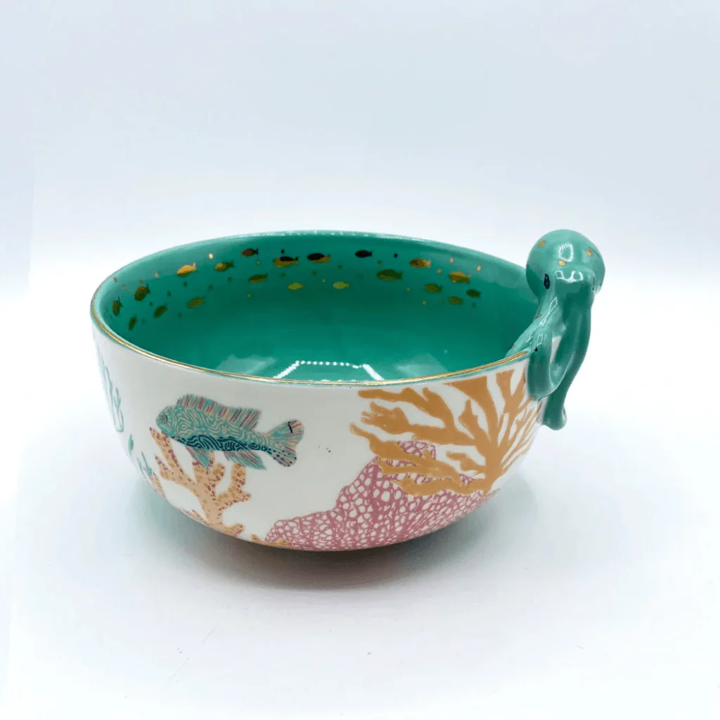 House of Disaster Coral Octopus Bowl - Image 4