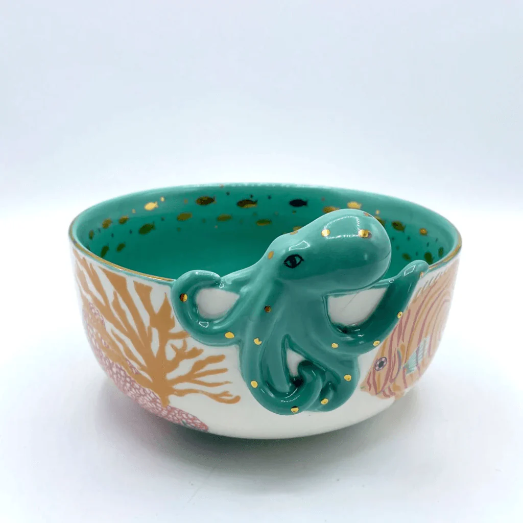 House of Disaster Coral Octopus Bowl - Image 5