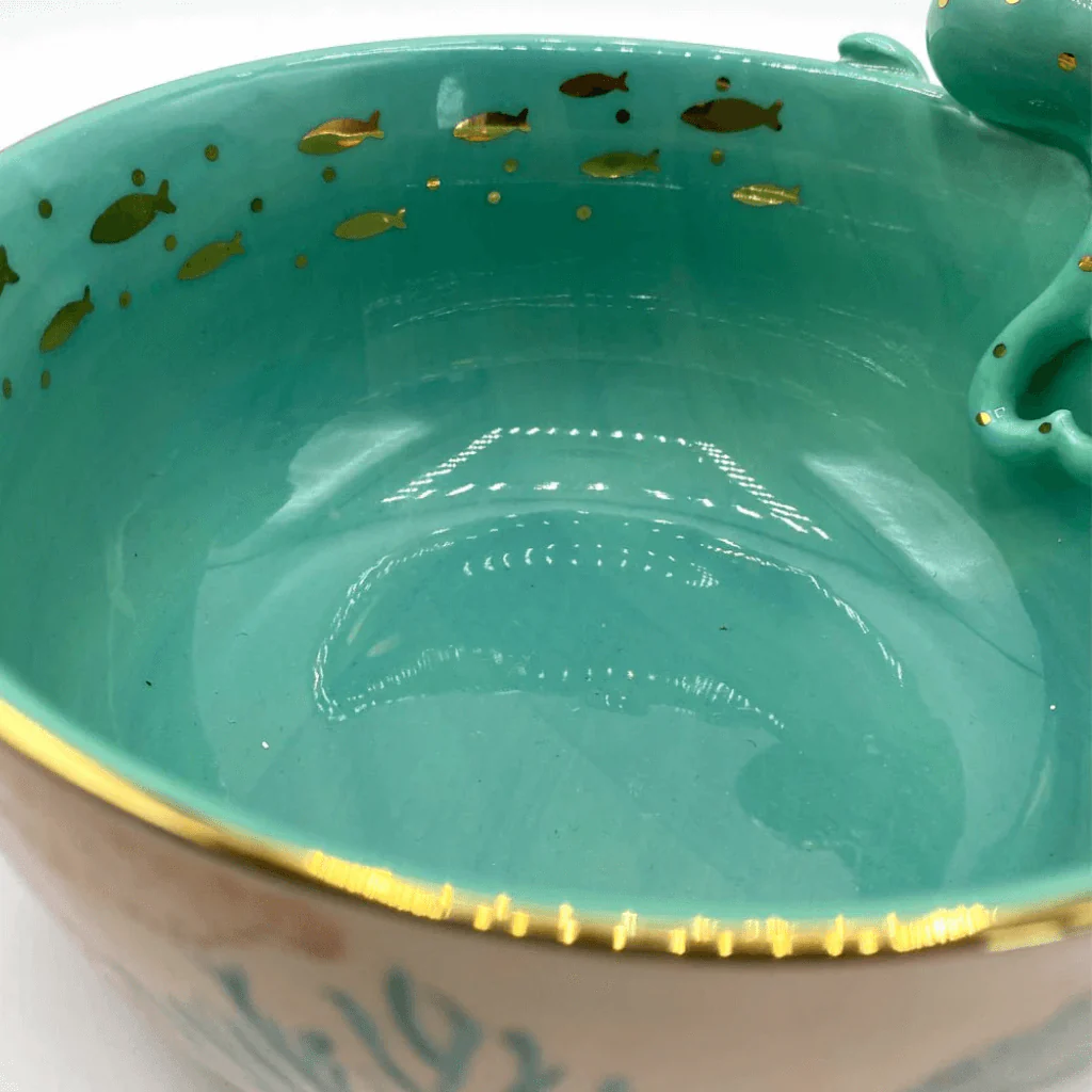 House of Disaster Coral Octopus Bowl - Image 7